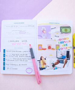 El Planificador de Objetivos Cuaderno de Sueños es una herramienta útil y práctica que te ayuda a definir tus metas a corto y mediano plazo, así como a crear un plan de acción para alcanzarlas.