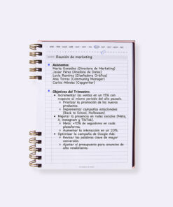 Alternative view of CUADERNO DE NOTAS Rosa Sky